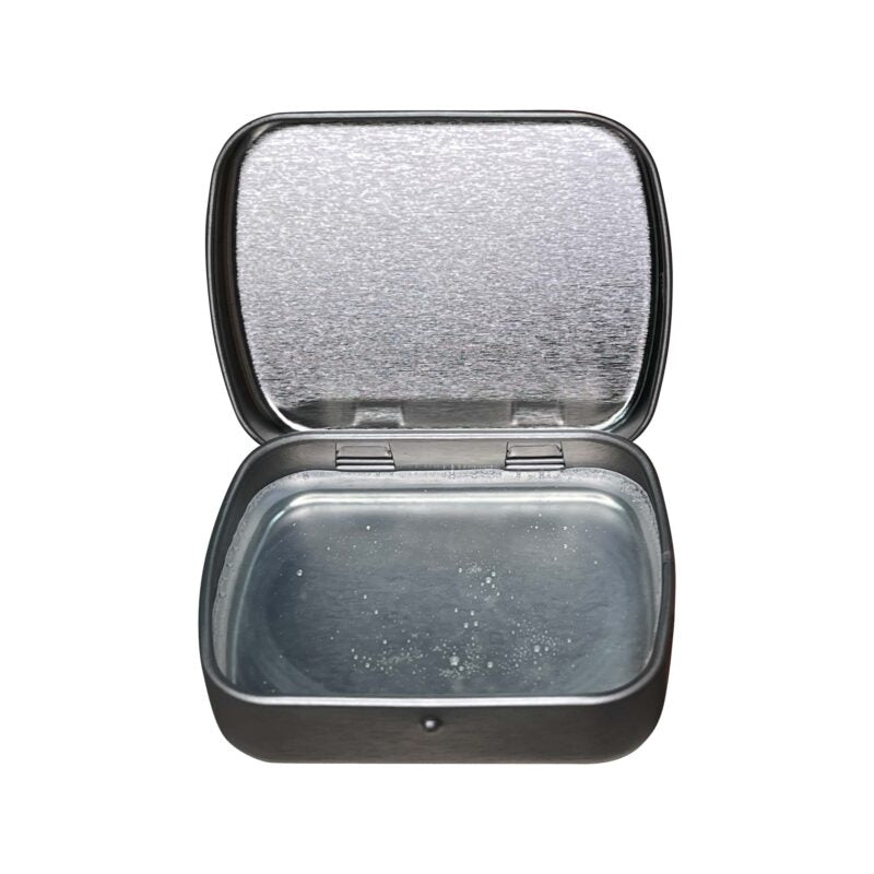 Clear vegan brow styling soap in a compact travel-friendly container for fluffy laminated brows — view 3