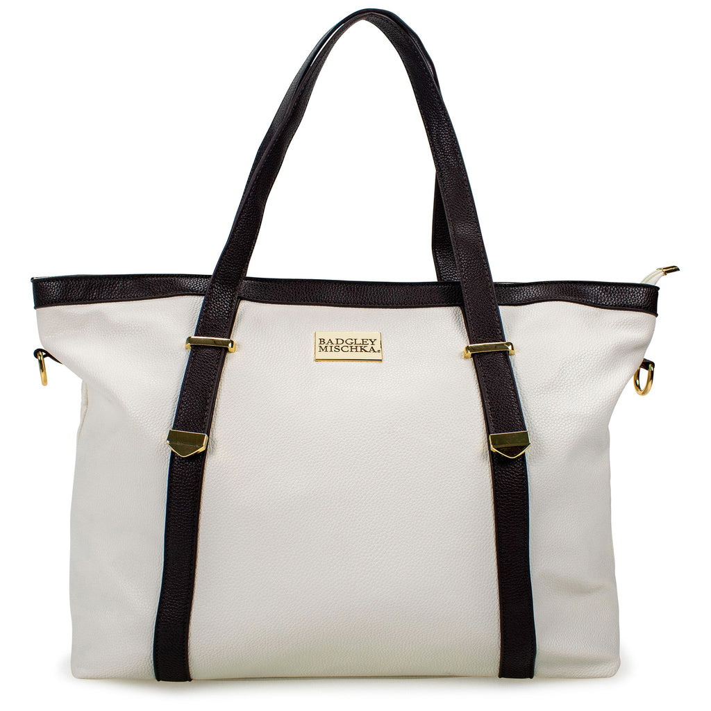 Anna XL Vegan Leather Weekender Tote Bag-5