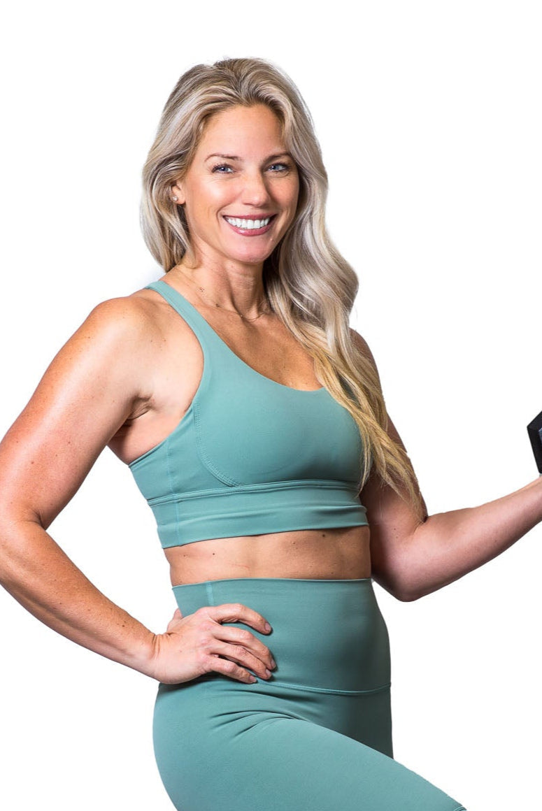 Strap-Styler high support sports bra with padded cups and stylish strappy back design for women — view 8