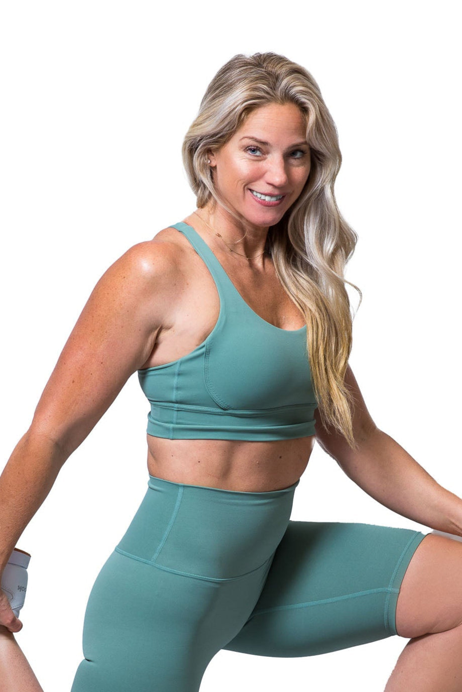 Strap-Styler high support sports bra with padded cups and stylish strappy back design for women — view 6