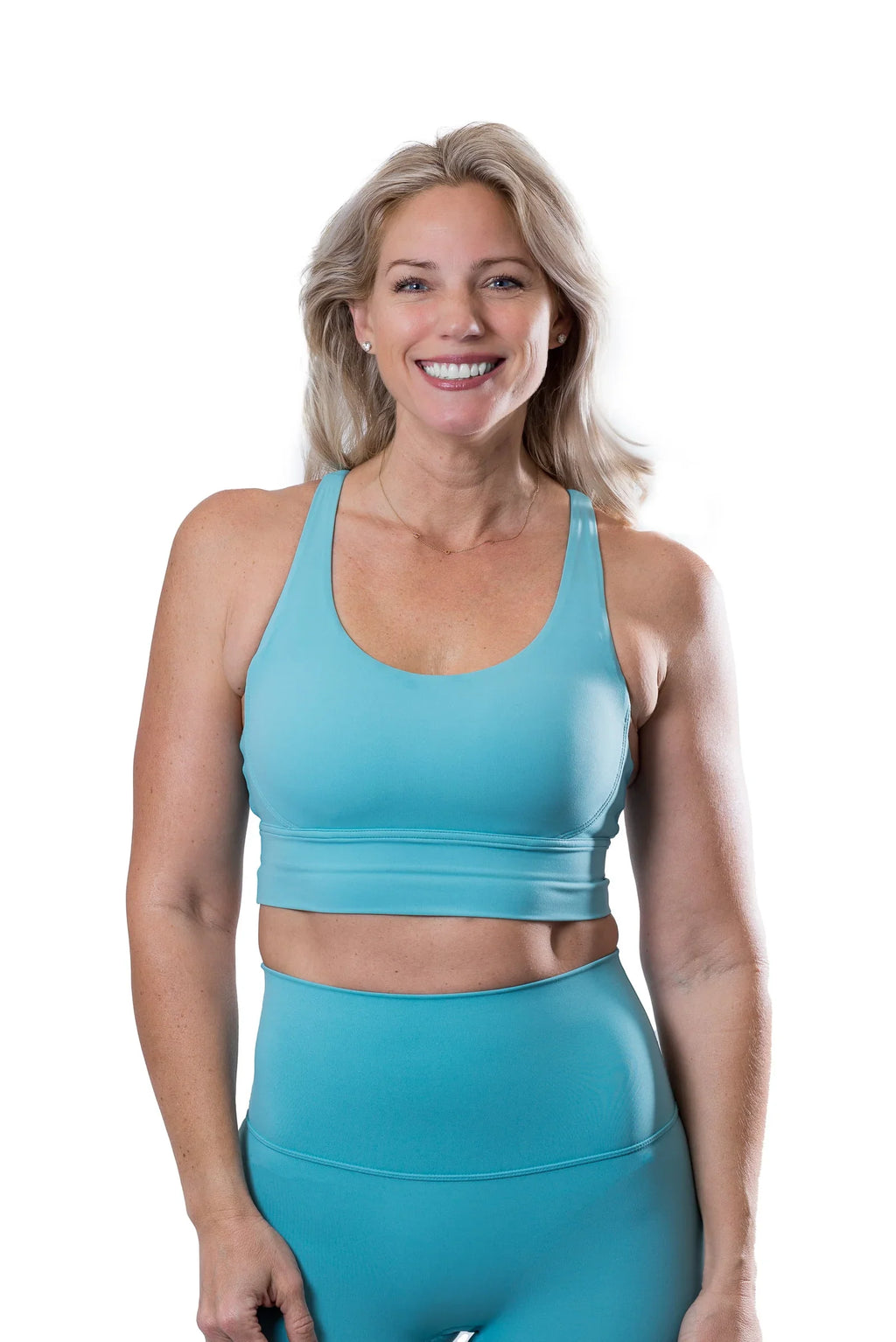 Strap-Styler high support sports bra with padded cups and stylish strappy back design for women — view 3