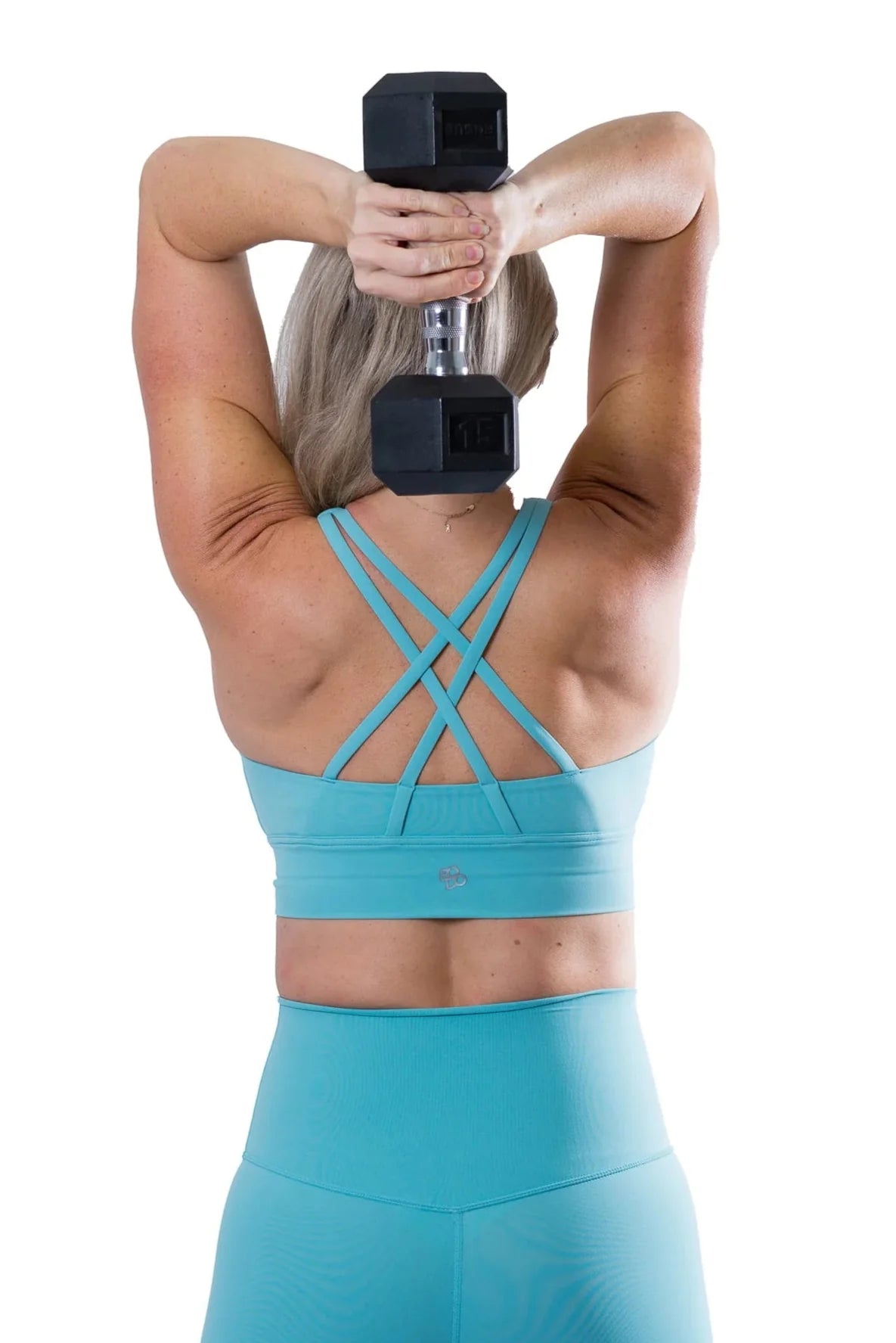 Strap-Styler high support sports bra with padded cups and stylish strappy back design for women — view 5