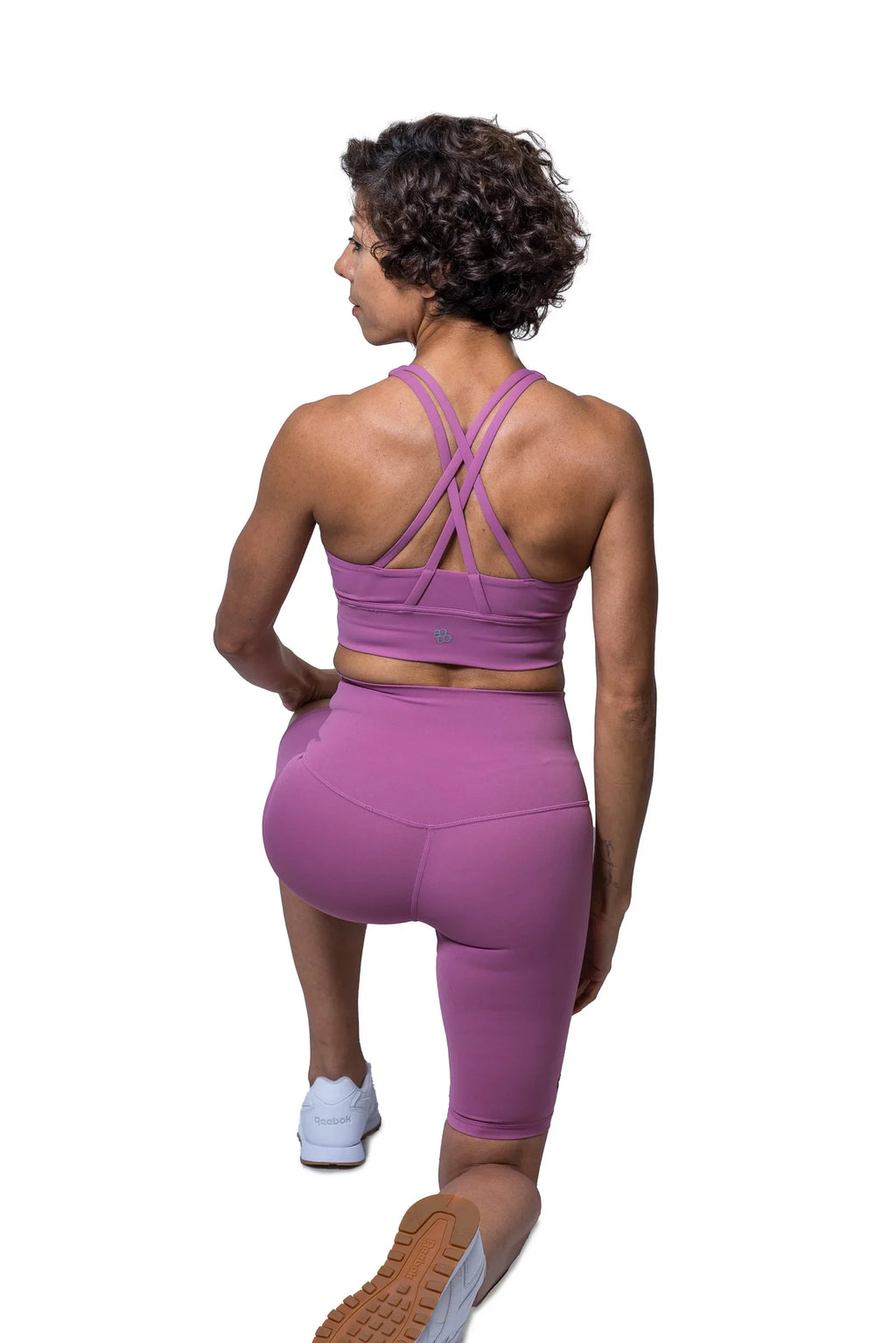 Strap-Styler high support sports bra with padded cups and stylish strappy back design for women — view 11