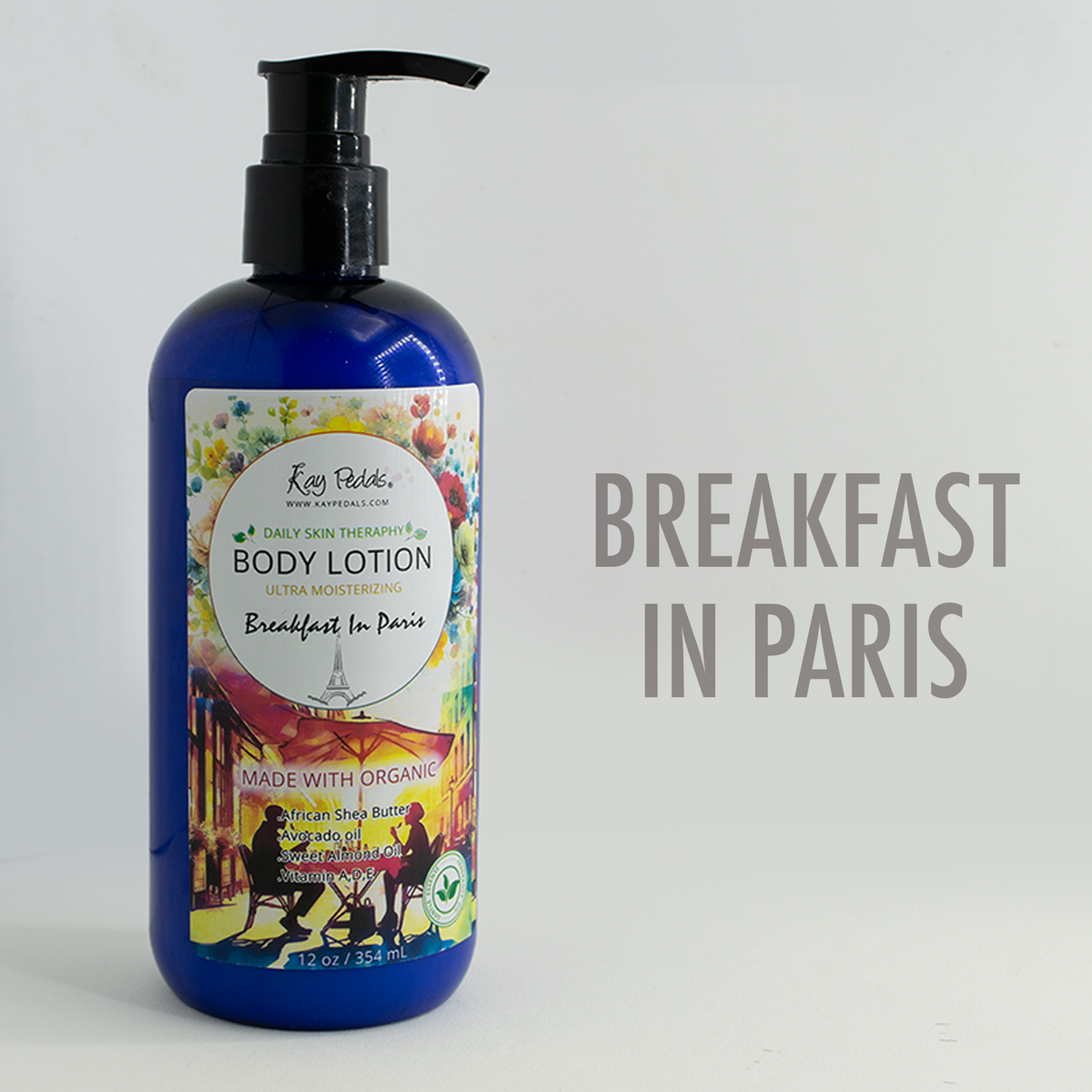 Breakfast In Paris Natural Body Lotion 12oz-0