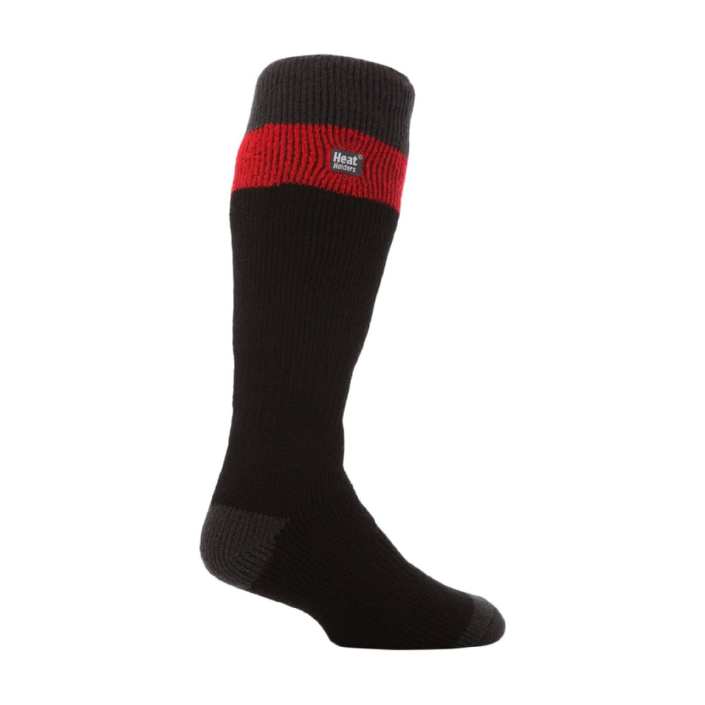 Knee high thick thermal ski socks for men made with soft brushed moisture wicking yarn — view 5