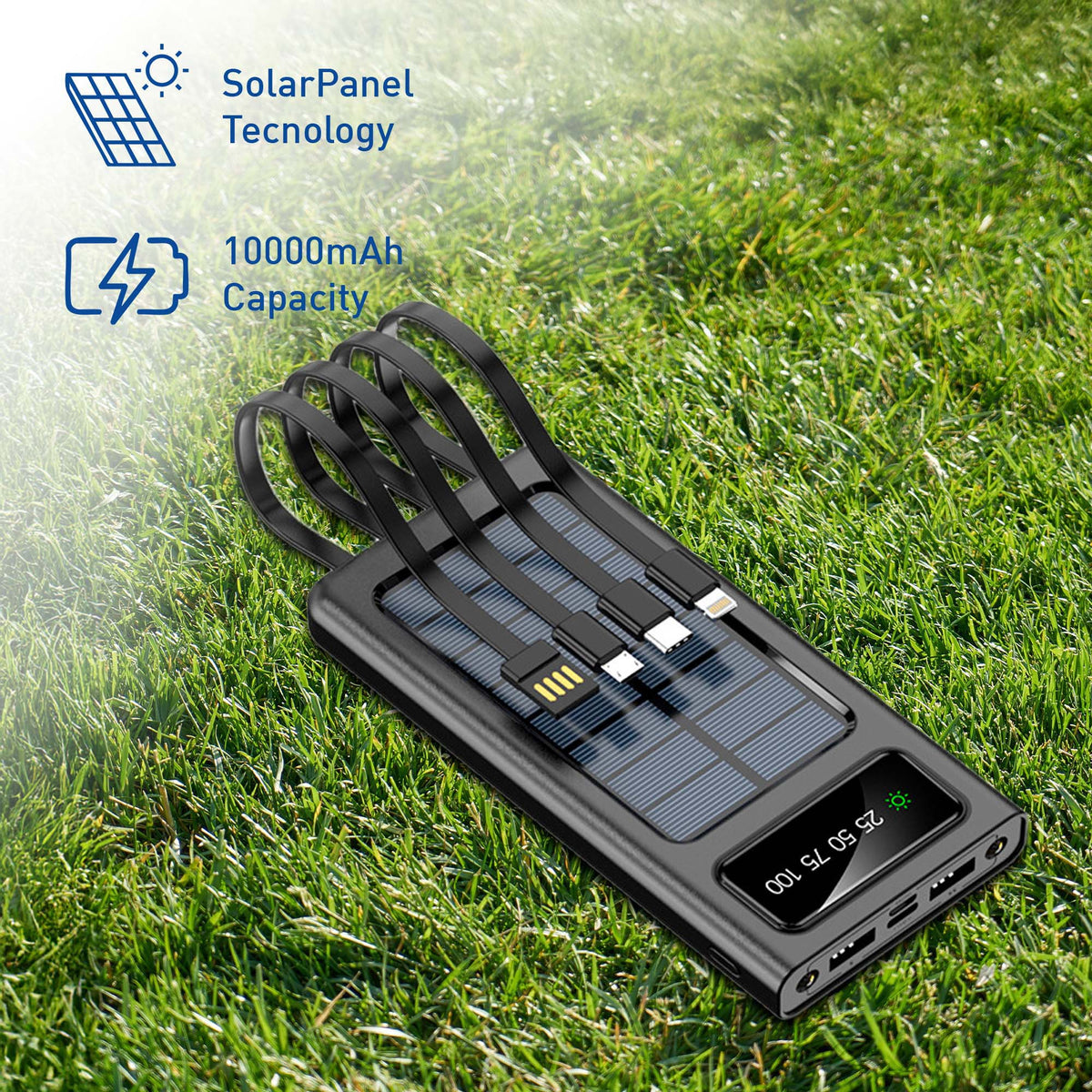 Pursonic Wireless Speaker, Solarsync Power Bank & Purtag Tracker Bundle – Ultimate Sound, Power & Security Anywhere!-2