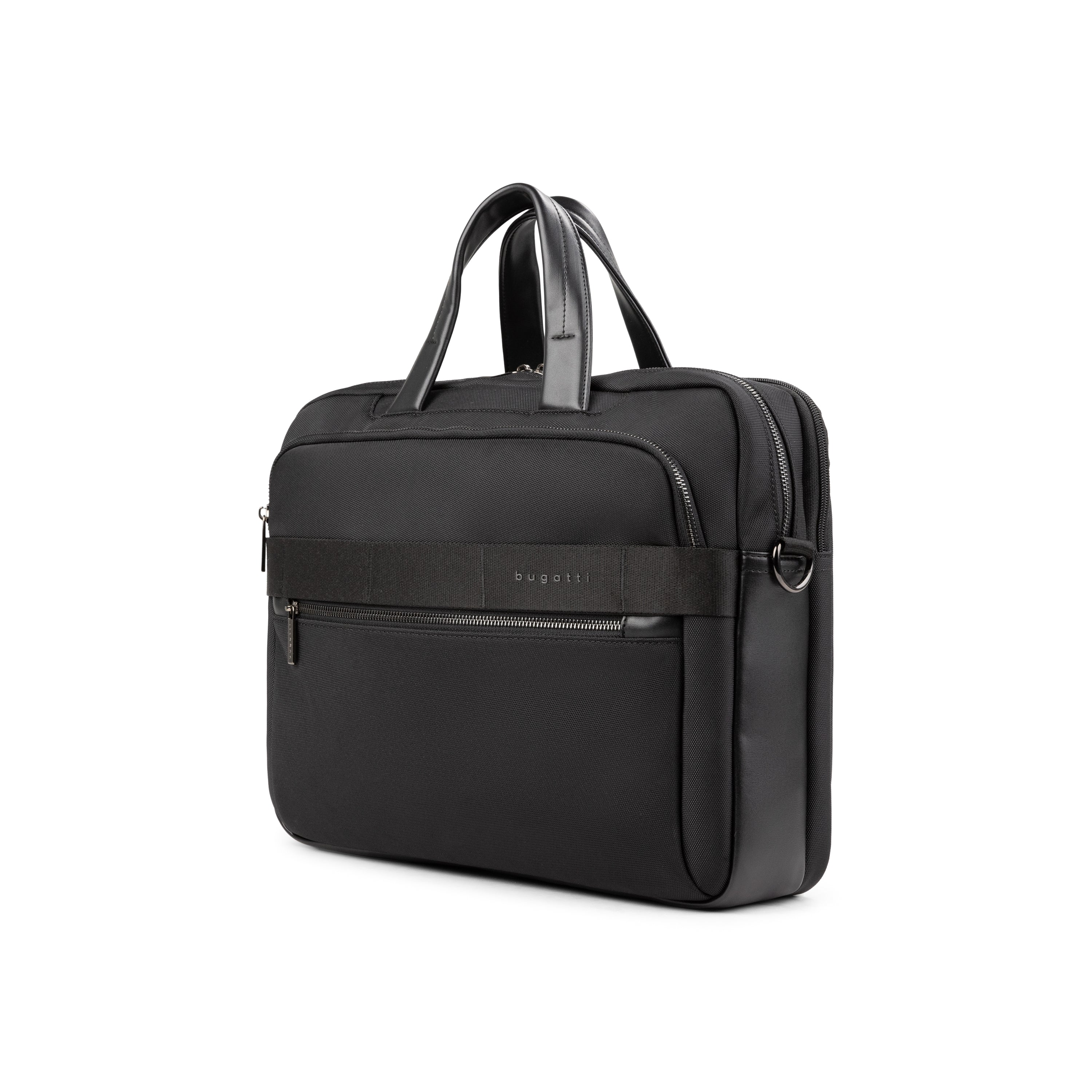 Blake Briefcase professional travel and work bag featuring sturdy top handles and adjustable shoulder strap — view 3