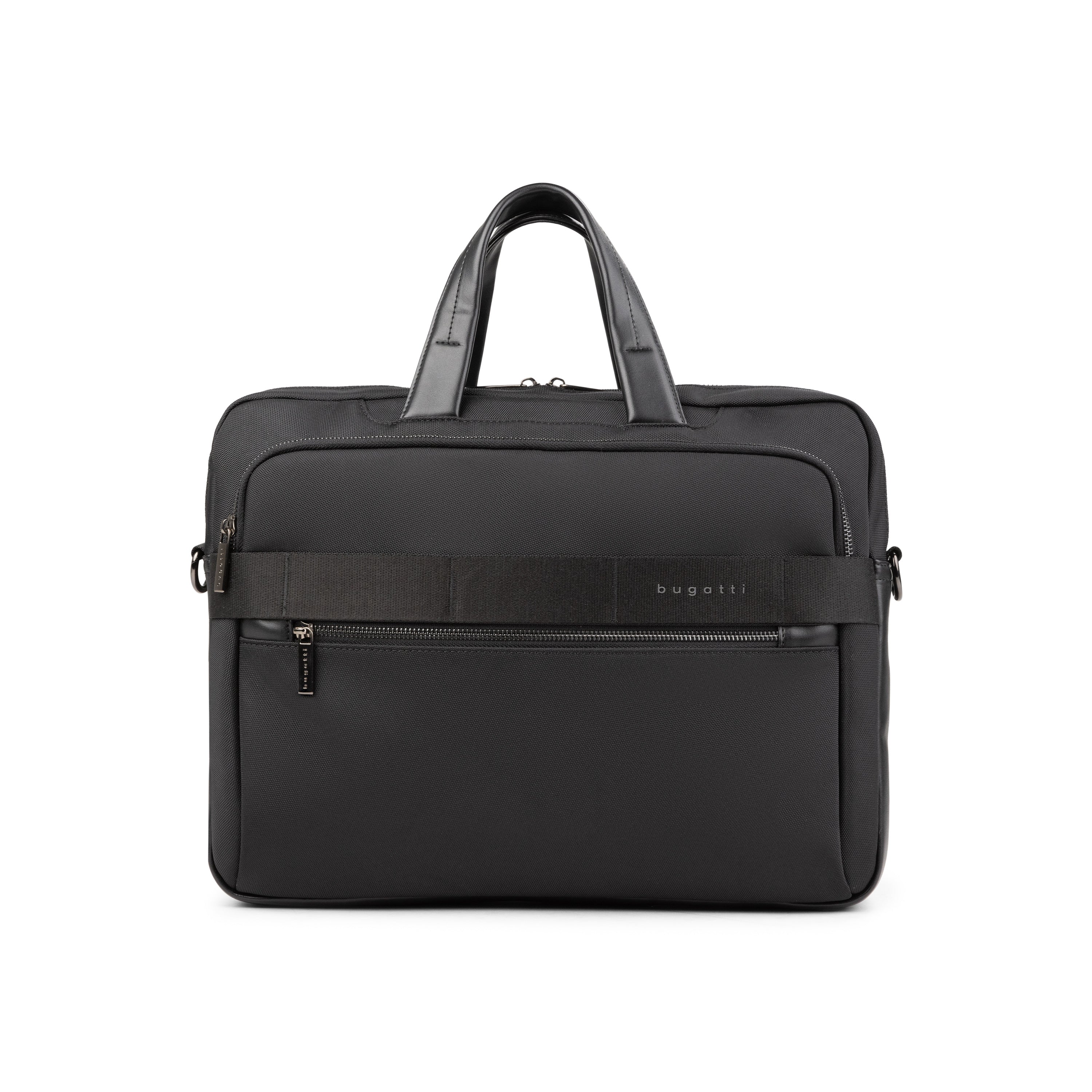Blake Briefcase professional travel and work bag featuring sturdy top handles and adjustable shoulder strap