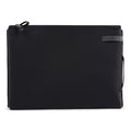 Madison laptop sleeve in premium nylon with vegan leather trims for device protection
