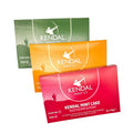 Mixed flavor Kendal Mint Cake energy bar bundle with original, raspberry, and mint wrapped bars.