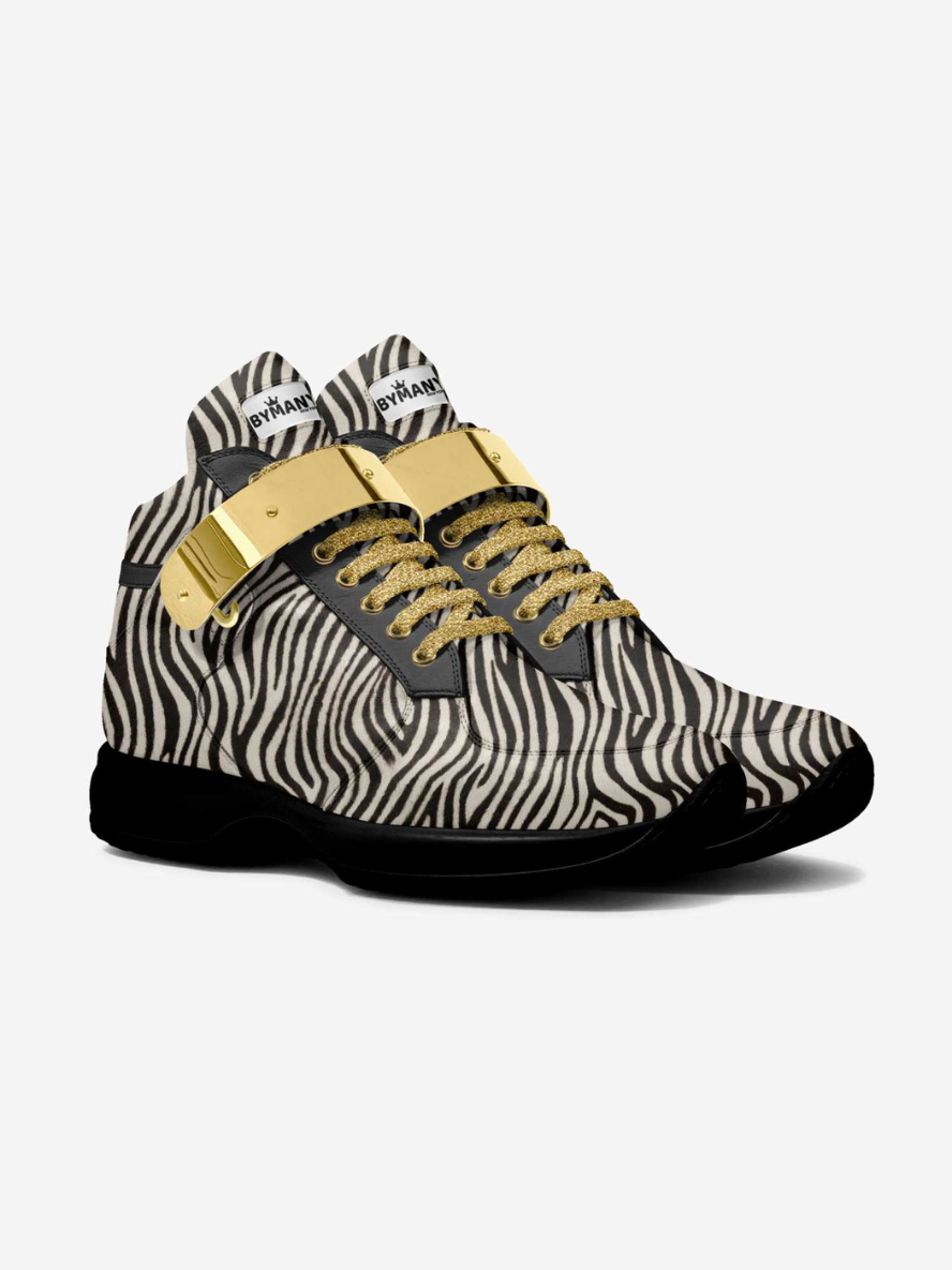 BYMANYC ® NYC Seaport Chic: Vegan Sneakers with Avant-Garde Edge-1