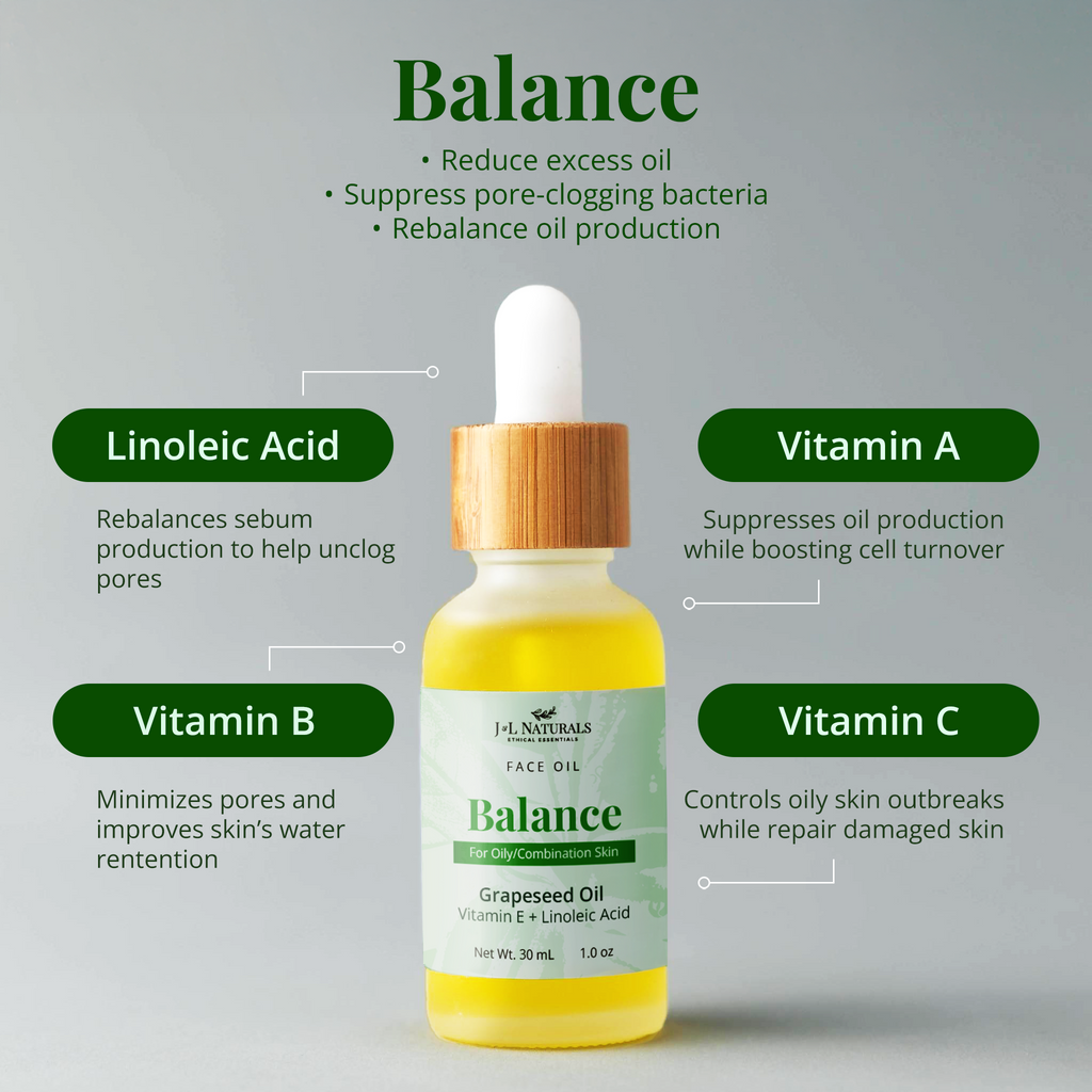 Natural plant based face oil in a glass dropper bottle for deep skincare hydration. — view 3