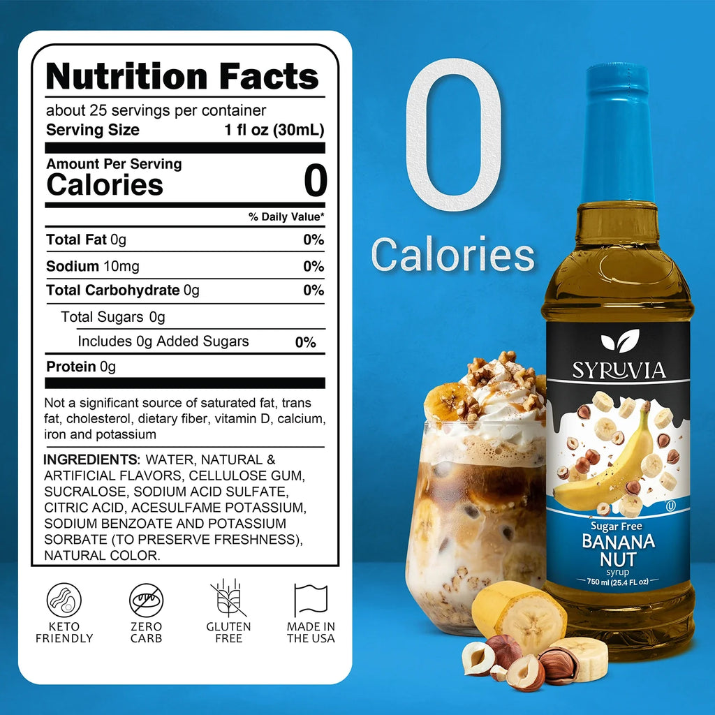 Sugar Free Banana Nut Syrup-2