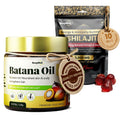 BeepWell Shilajit Gummies + Batana Oil Bundle-0