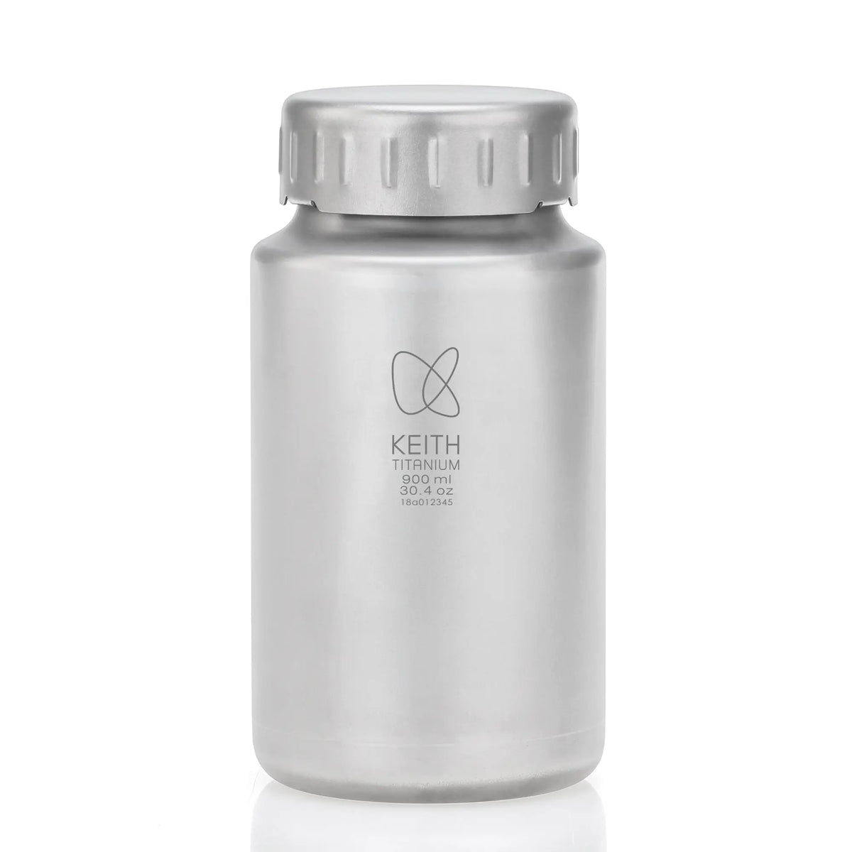 KEITH Titanium Bayonet-Cap Bottle with Sleeve, 0.9L / 1.2L - Ti3035 / Ti3036-4