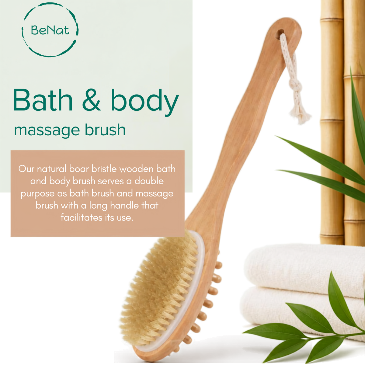 Bath & Body Massage Brush-2