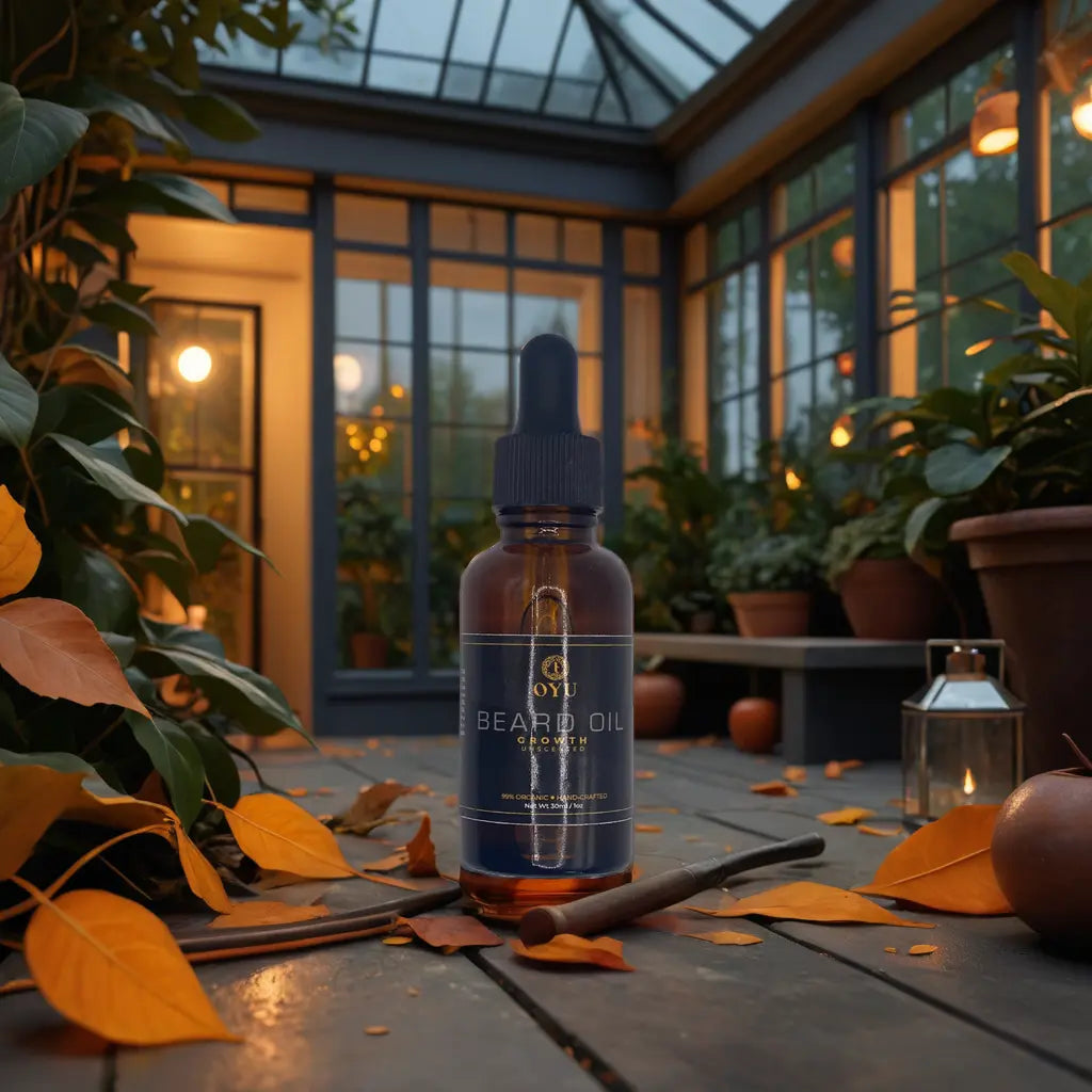 Organic Growth Beard Oil - Nourish and Strengthen Your Beard Naturally 30ml/1oz-4