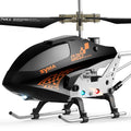 Remote control helicopter toy for beginners featuring durable metal and plastic construction and rotary blades