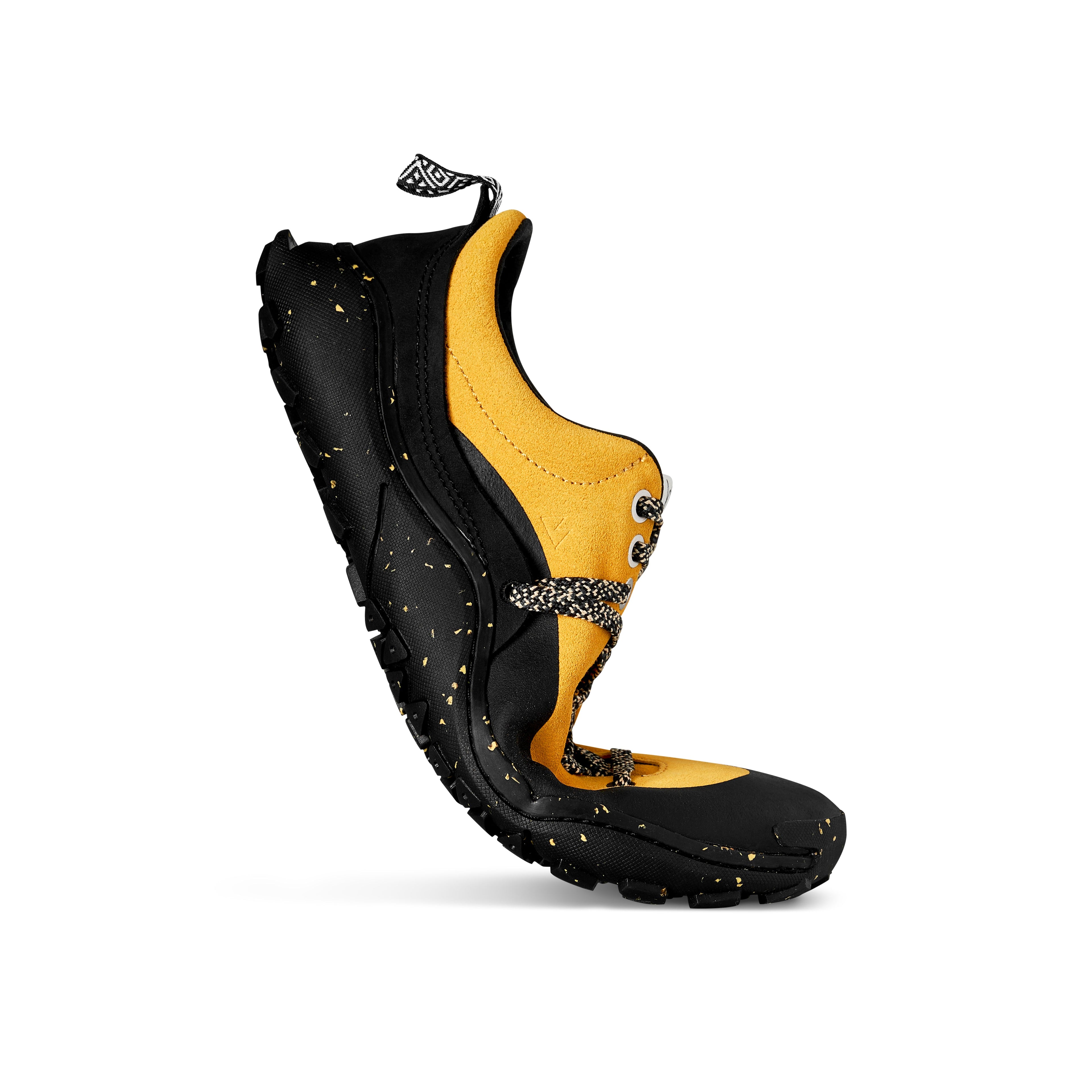 WILD outdoor trail hiking shoes in premium water-resistant biodegradable suede with slip-resistant flat soles
