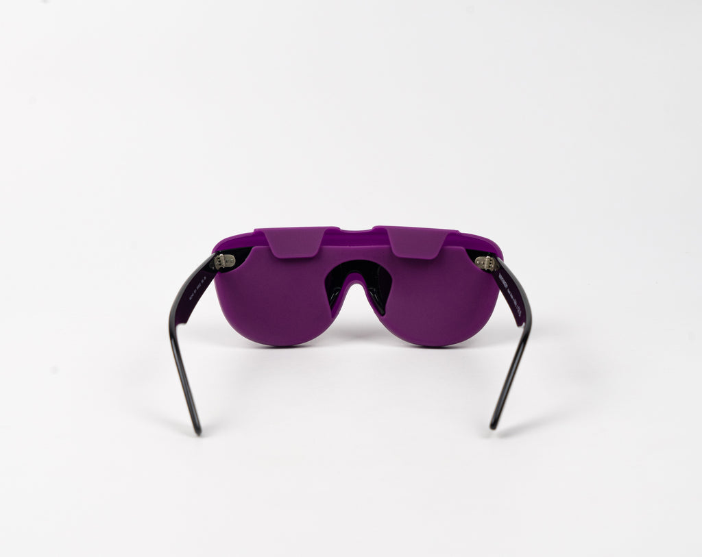 Funda de gafas de silicona flexible - Berenjena-1