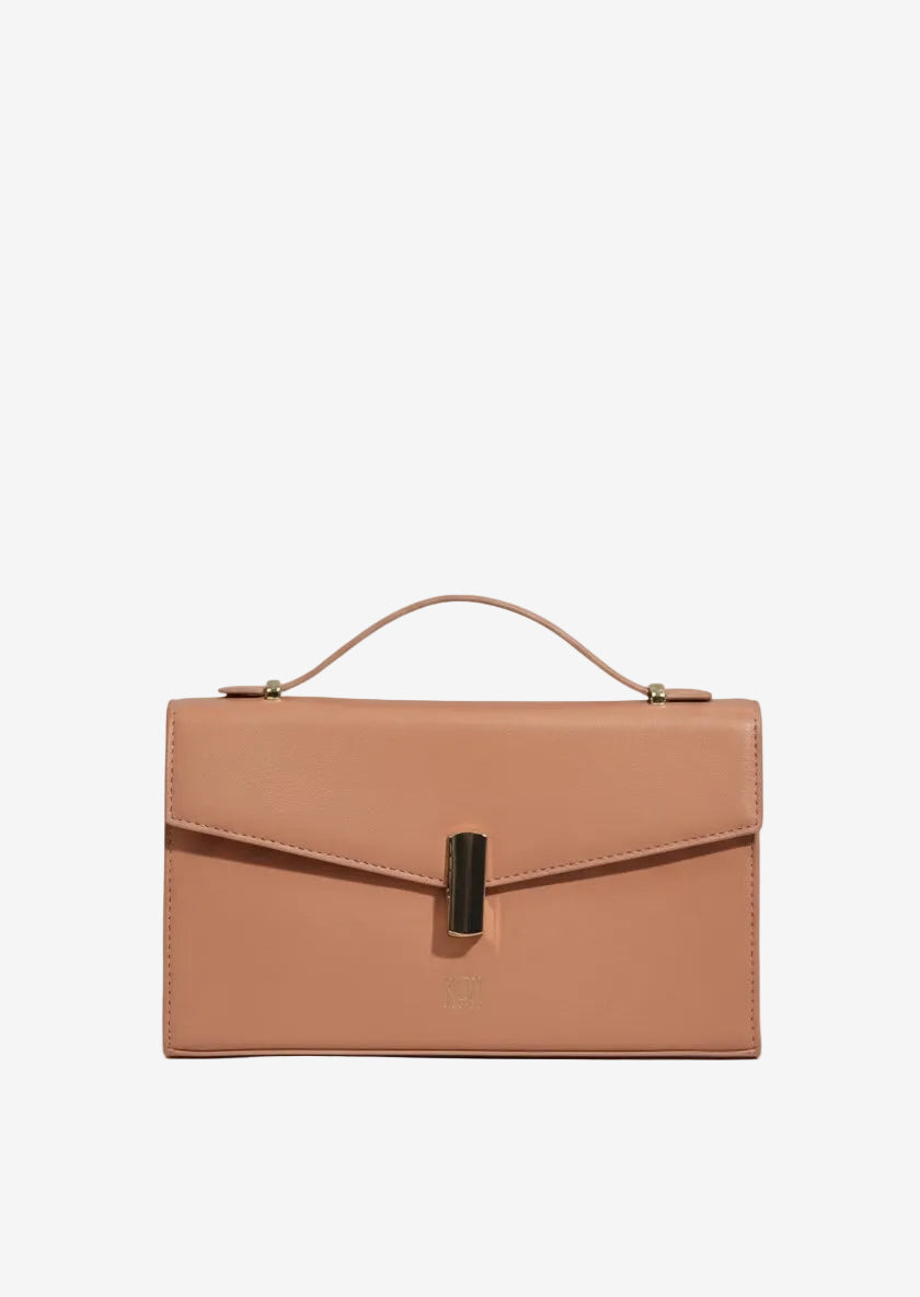 Berlin Clutch & Shoulder Bag | Apple Leather-5