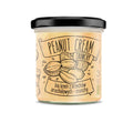 Bio crunchy peanut butter jar made from organic roasted peanuts without palm oil or sugar