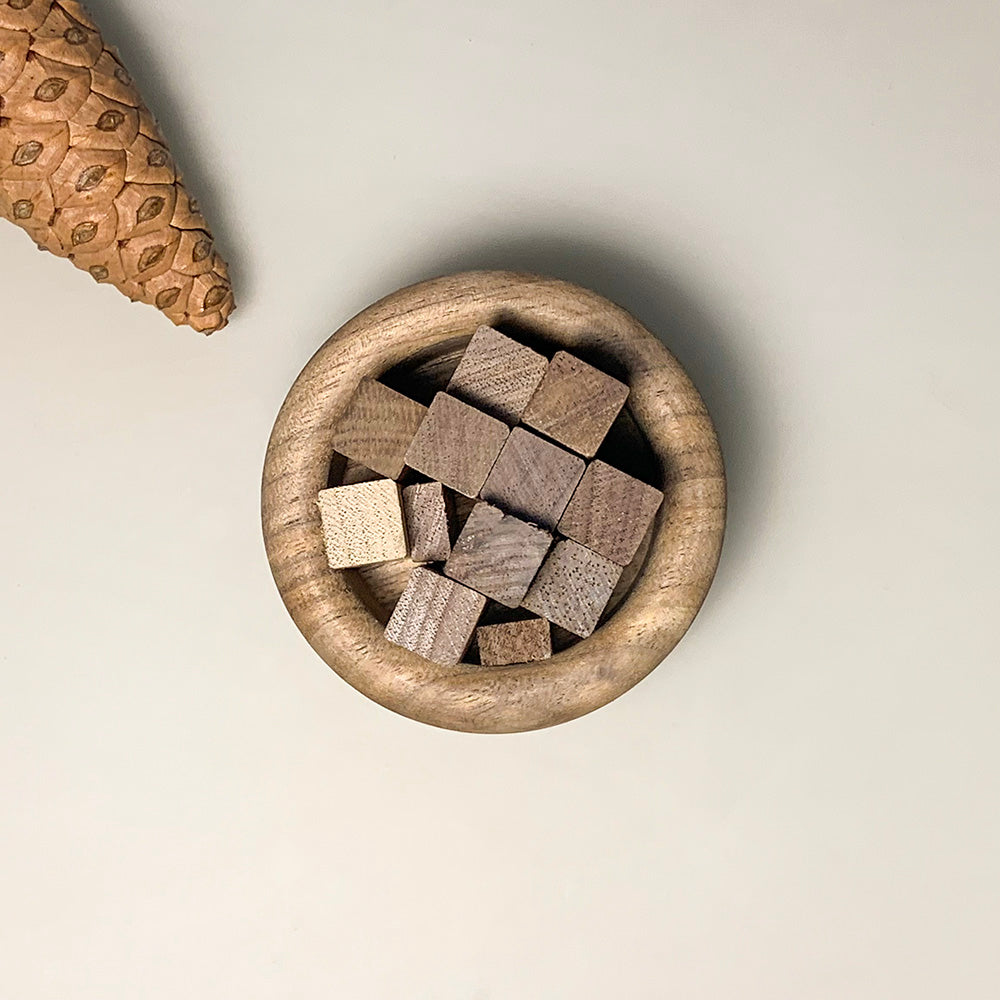 Black walnut cup diffuser elegant waterless wooden aromatherapy device with natural diffusing sticks — view 5