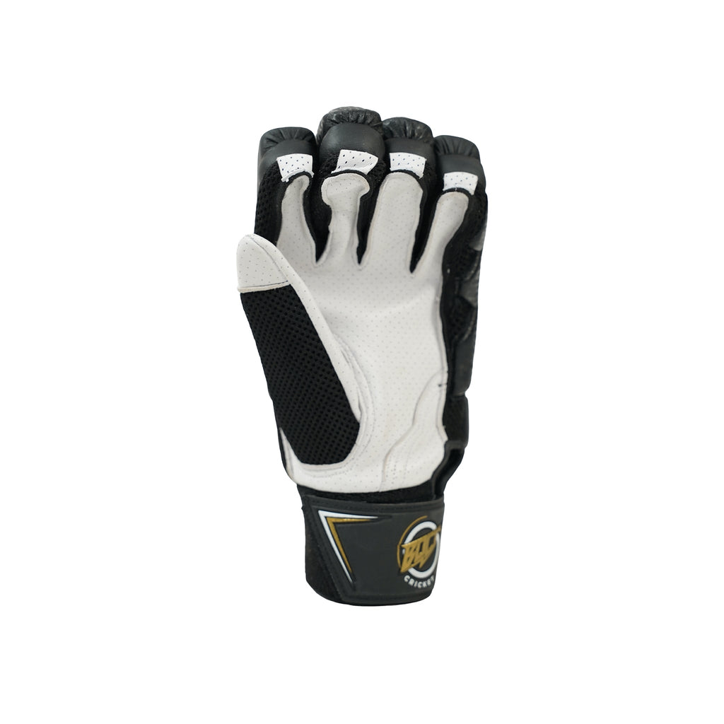 Bolt Predator adult batting gloves with cut fingers, padded thumb guards, and reinforced rolls. — view 4