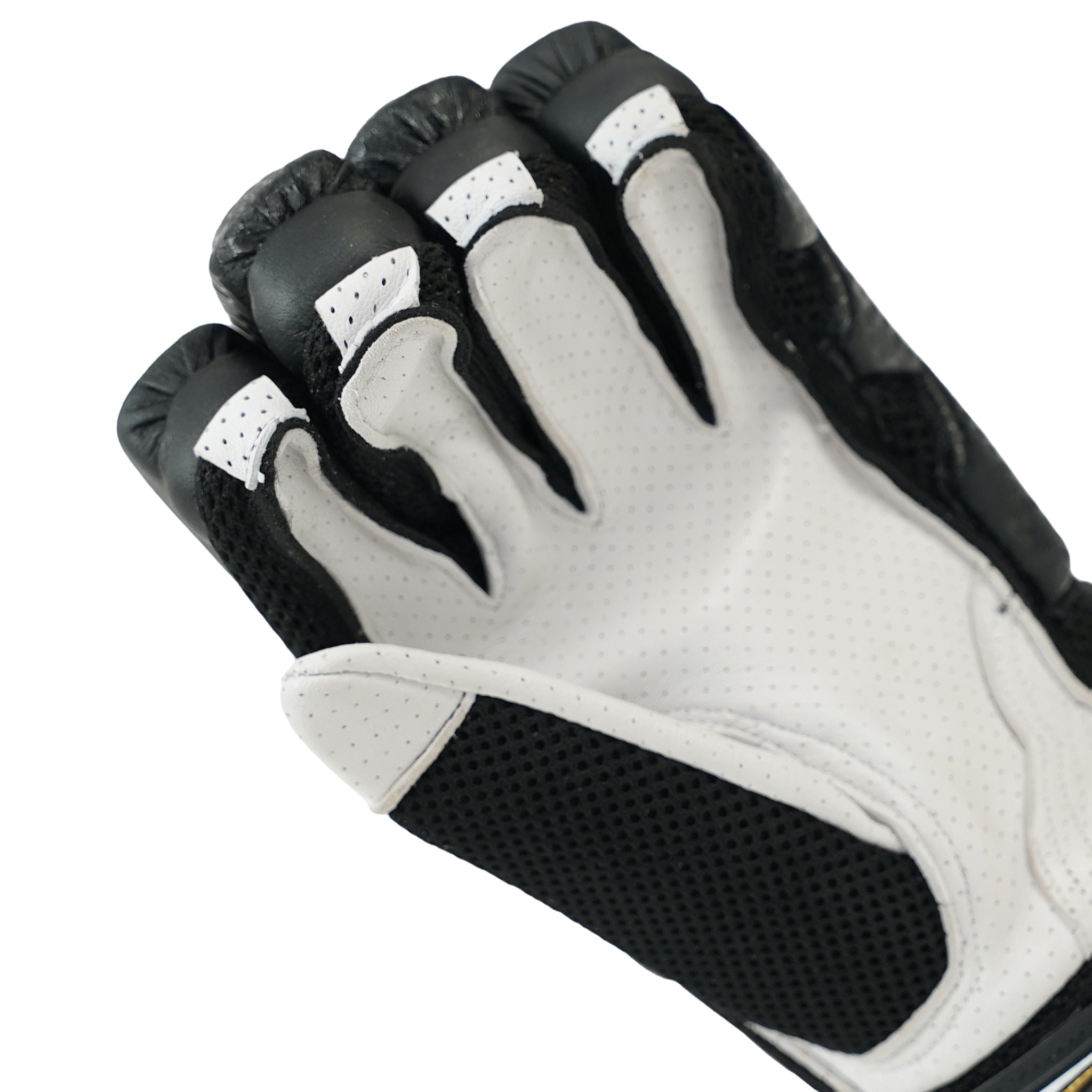 Bolt Predator adult batting gloves with cut fingers, padded thumb guards, and reinforced rolls. — view 3