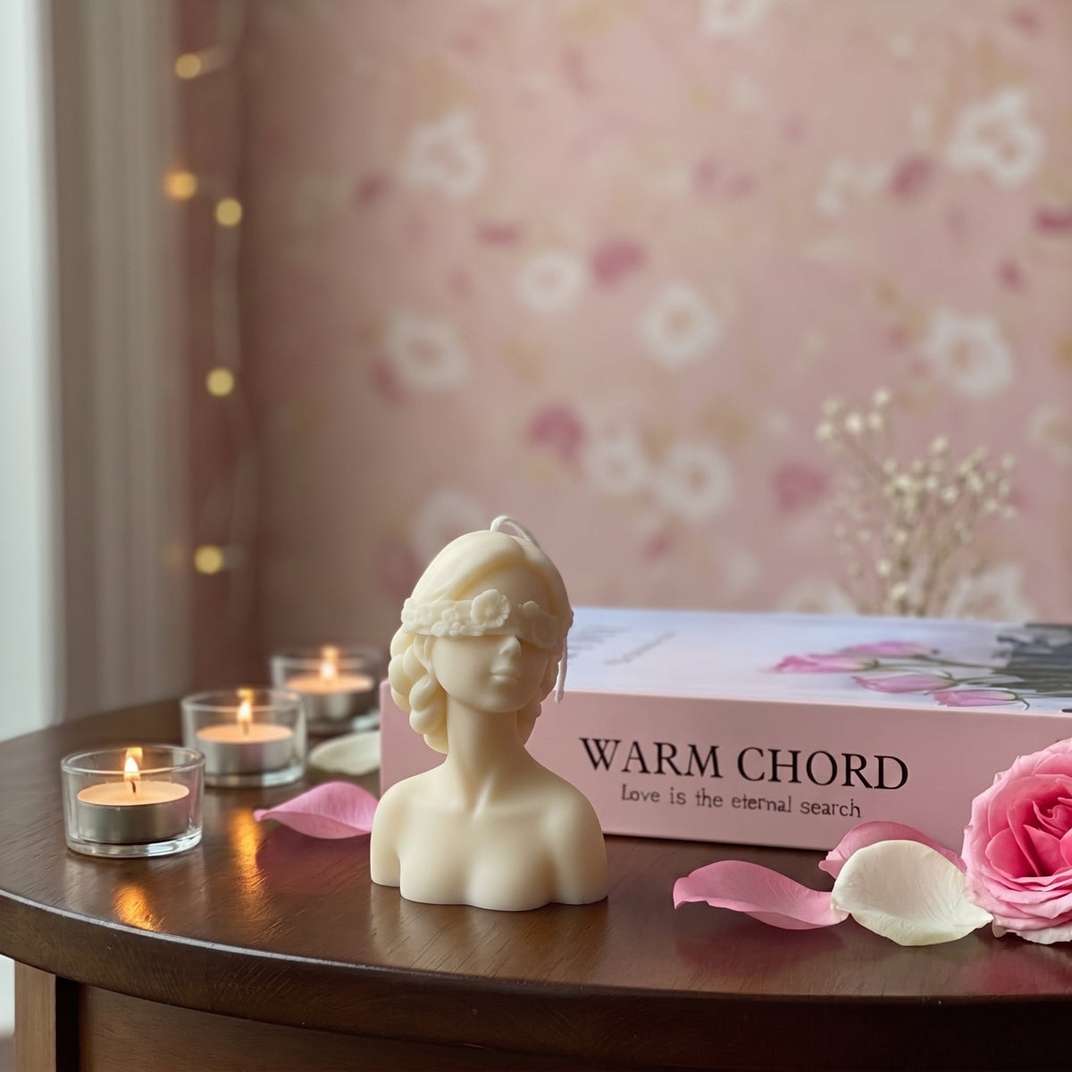 Blindfolded Lady Soy Candle-0