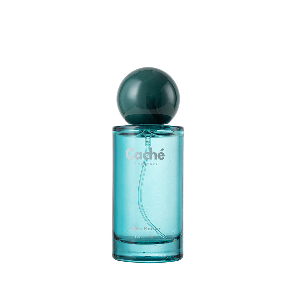 Caché Brise Marine 50ml fresh coastal unisex fragrance glass bottle on a clean background — view 5