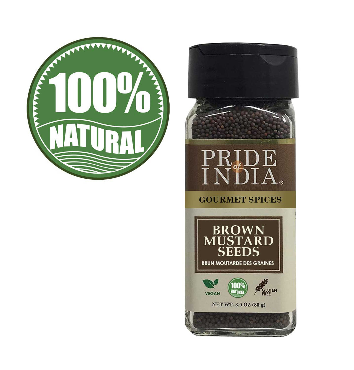 Gourmet Brown Mustard Seed Whole-1