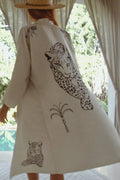 The Rigel Silk Robe in Jaguar-0