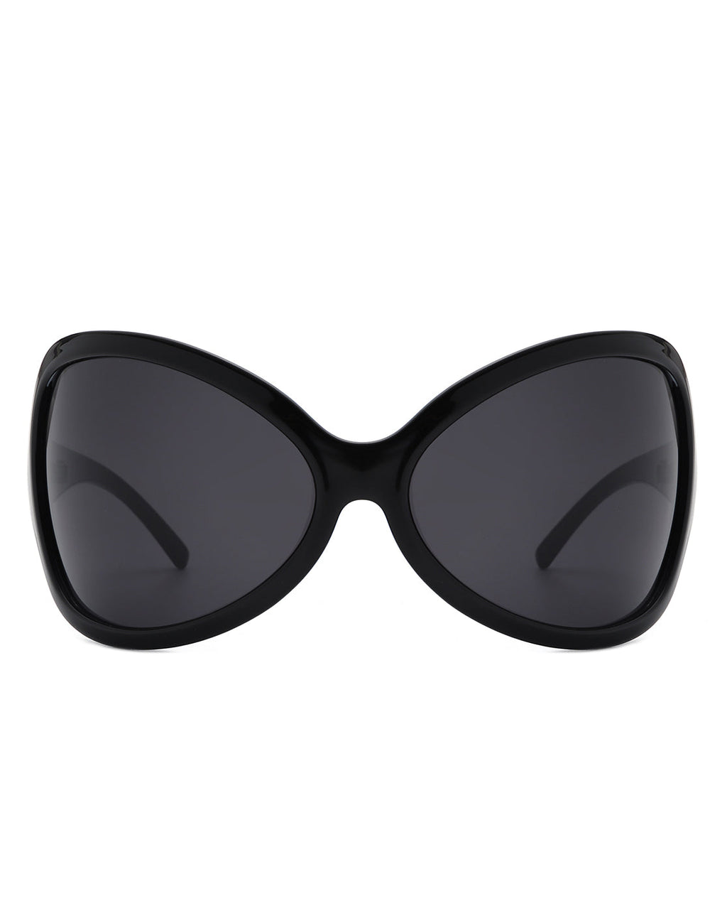Luna - Oversized Triangle Butterfly Shape Women's Sunglasses-2