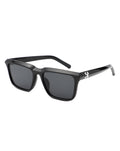 Ilyria - Retro Flat Top Square Fashion Sunglasses-2