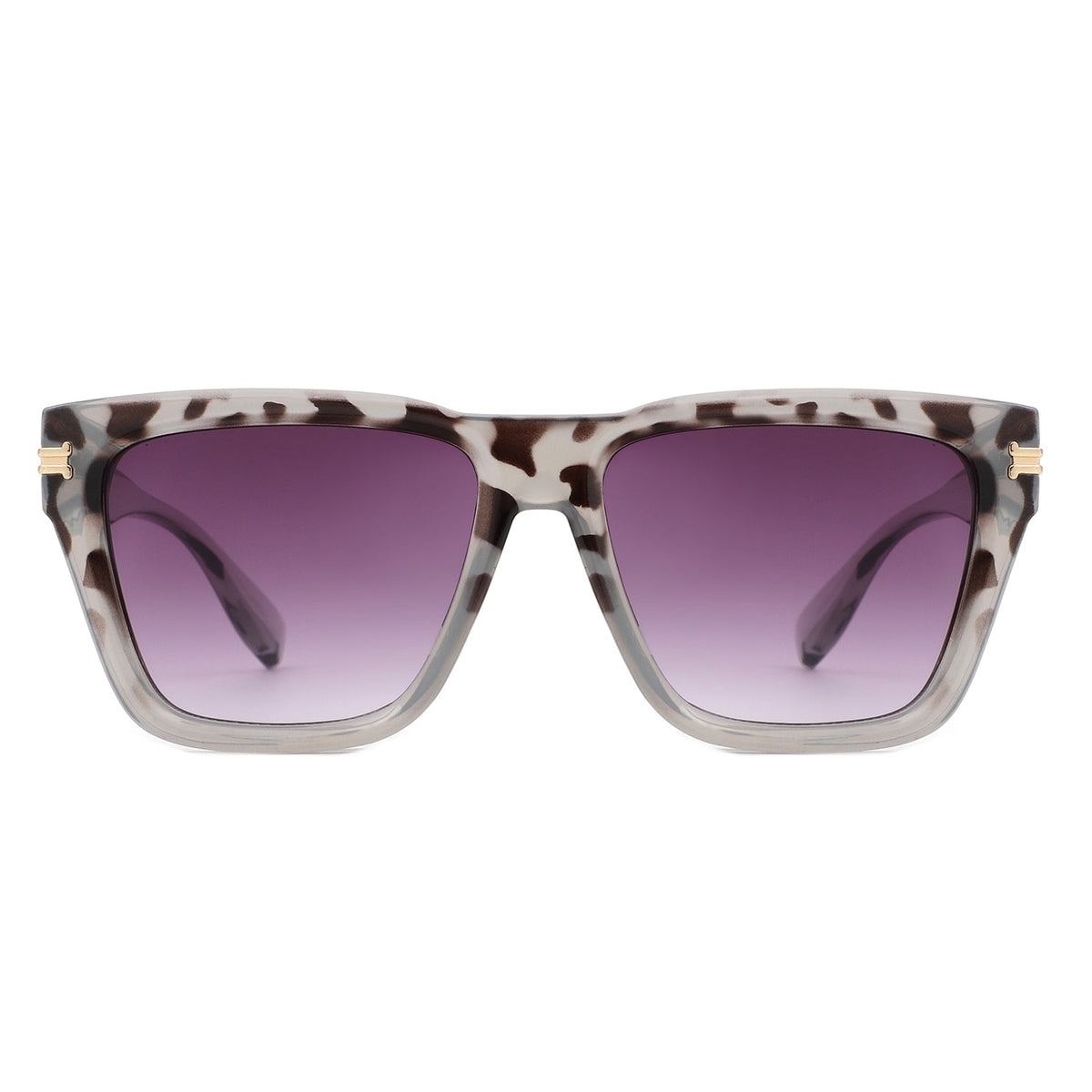 Kaflil - Chic Tinted Square Women's Fashion Sunglasses-3