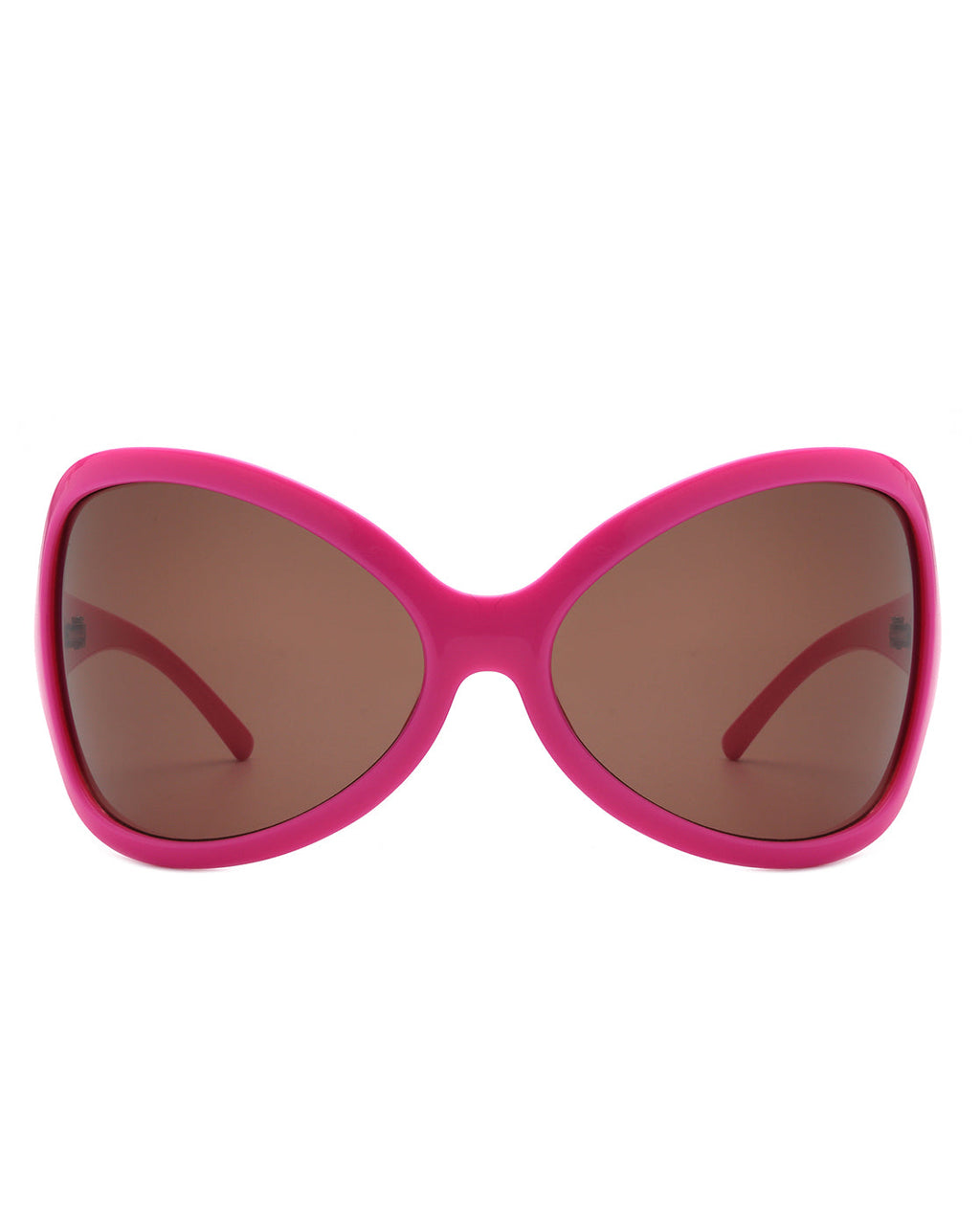 Luna - Oversized Triangle Butterfly Shape Women's Sunglasses-1