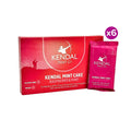 Raspberry and mint Kendal Mint Cake pocket energy bar with three breakable block sections