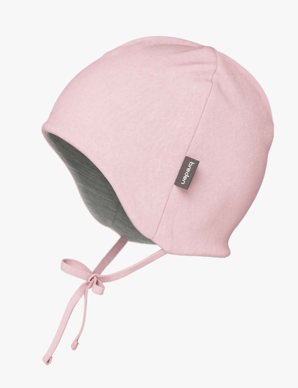 Winter merino baby hat in balaclava style covering the head, ears, and neck. — view 3