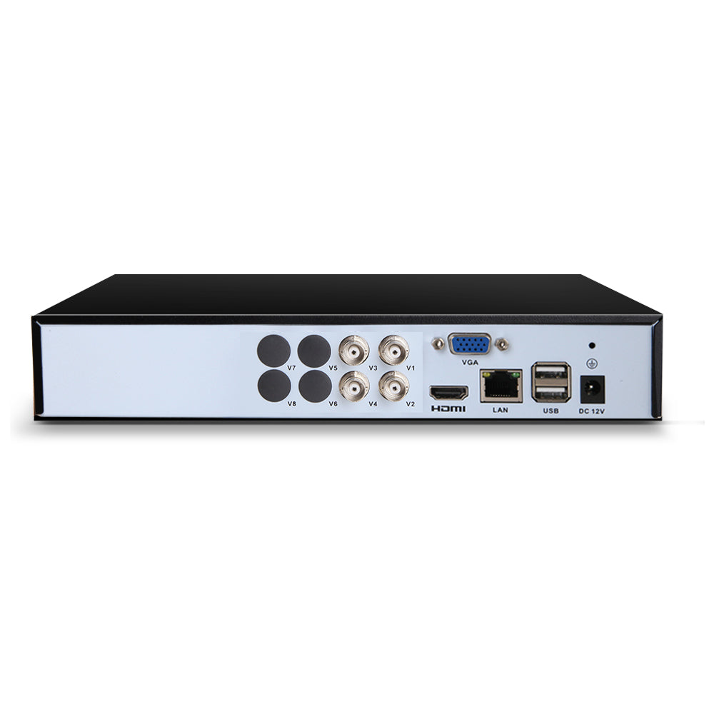 NNEDSZ 4-channel 1080p DVR video recorder unit for CCTV home security systems with accessories — view 3