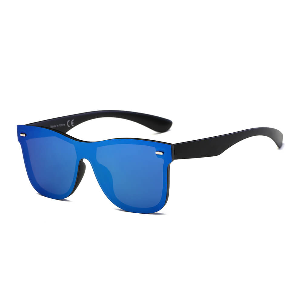 ALTO | Modern Colored Rim Men's Horn Rimmed Sunglasses-5