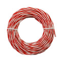 Red Chess twist strimmer line spool in bright red and white for garden trimmers