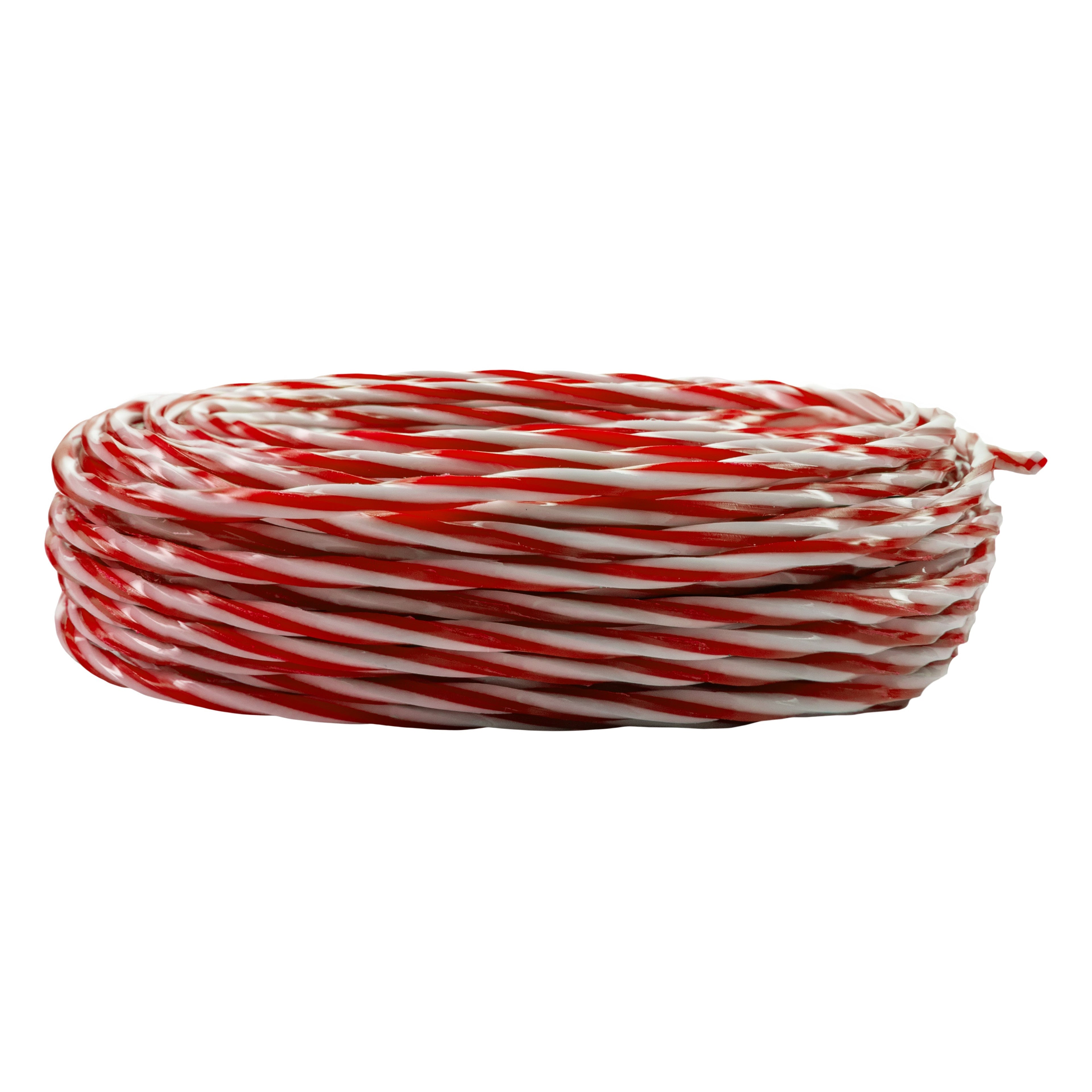 Red Chess twist strimmer line spool in bright red and white for garden trimmers — view 5