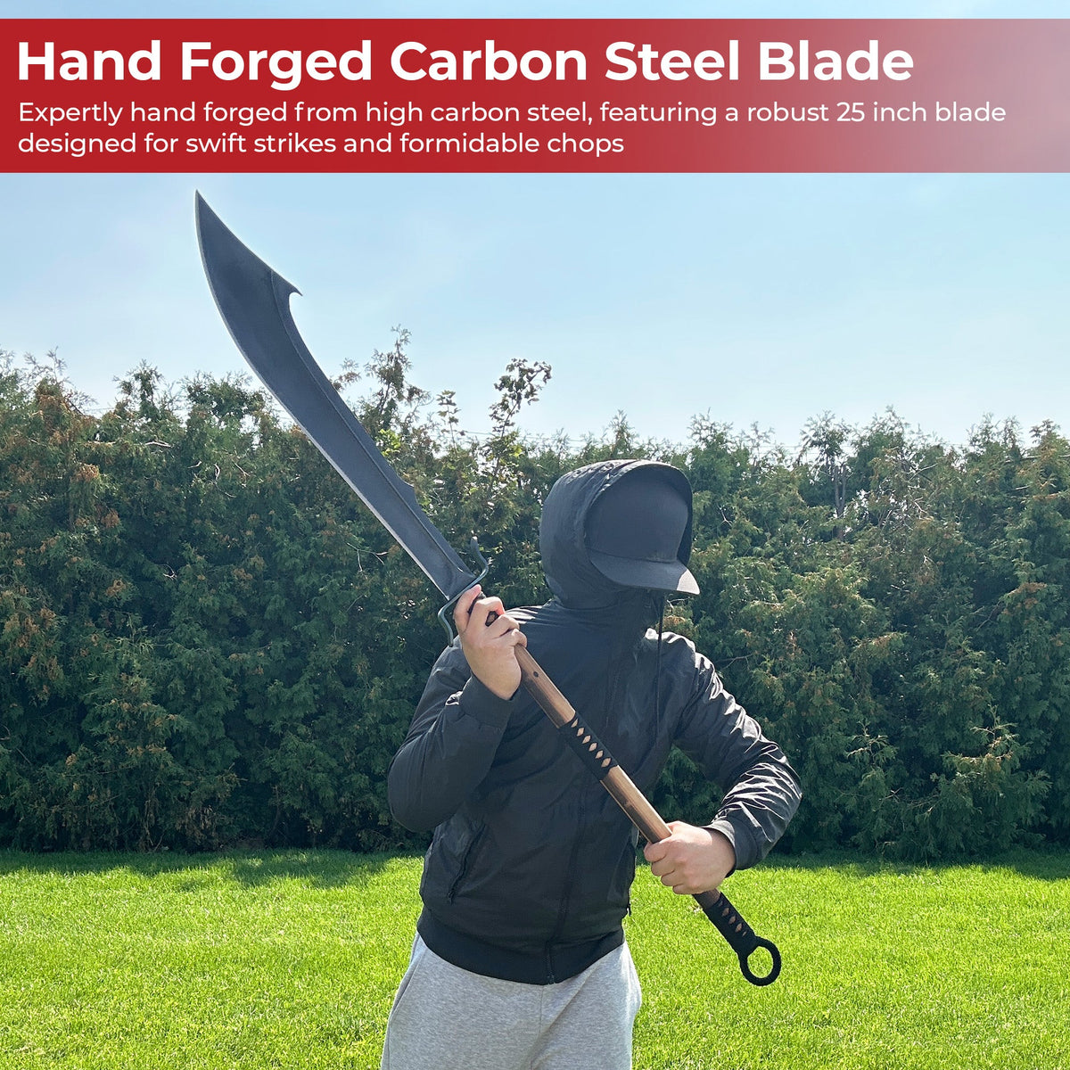Chinese Podao Halberd Polearm-3