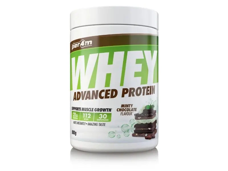 Per4m Advanced Whey Protein powder tub 900g, delicious dietary supplement for daily lean muscle recovery — view 3