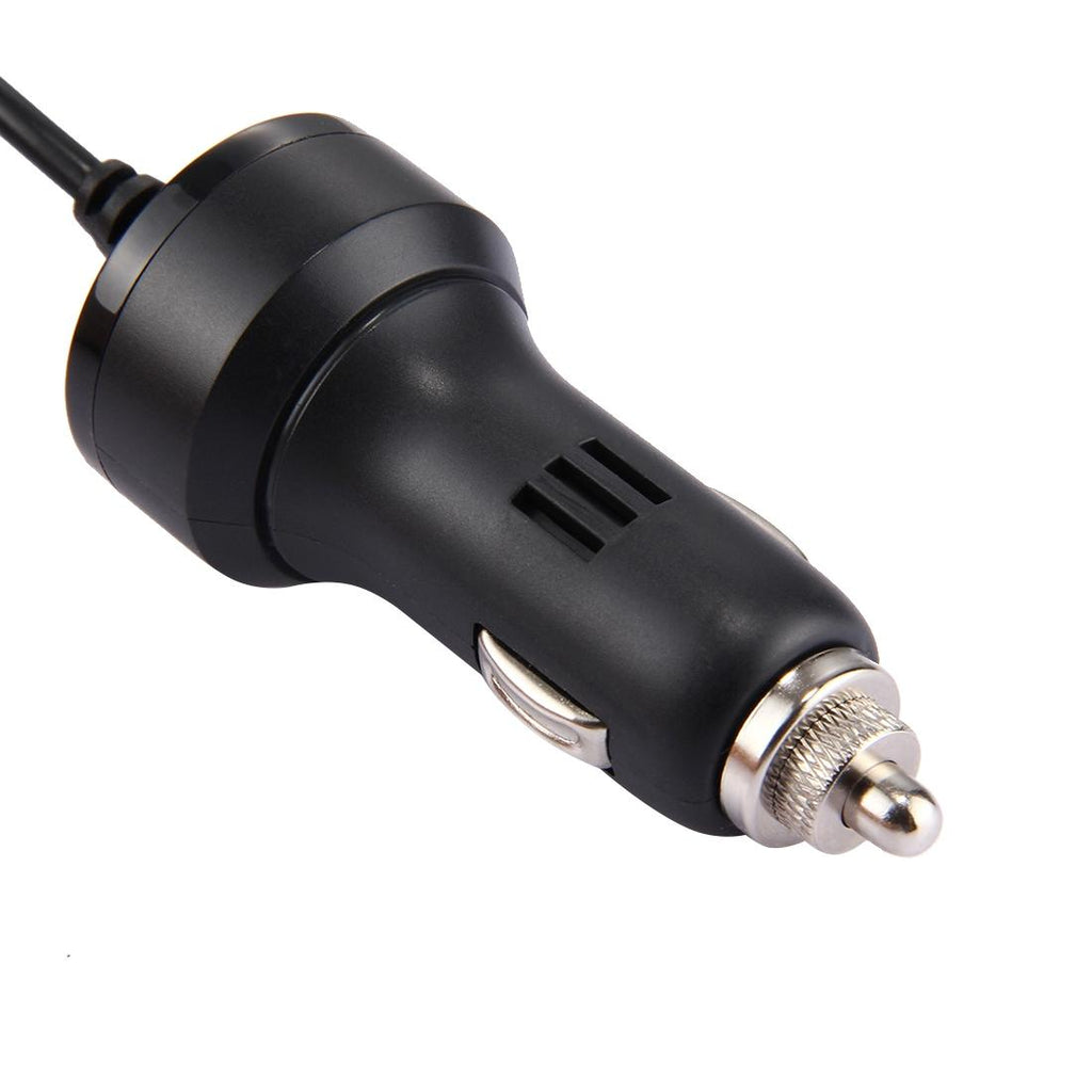 Black USB-C car charger and 2-meter flat tangle-free cable for Nintendo Switch consoles — view 3