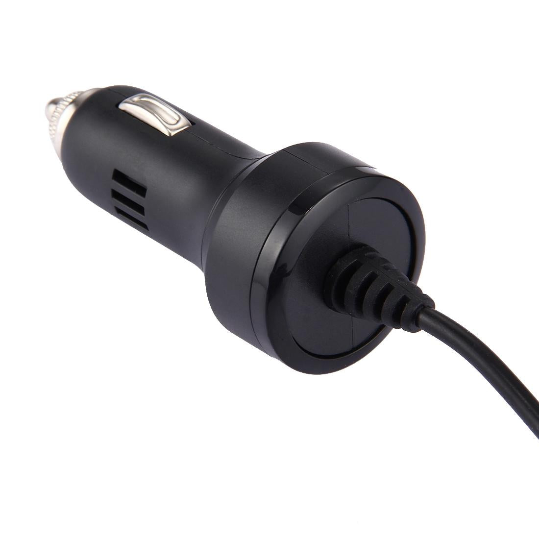 Black USB-C car charger and 2-meter flat tangle-free cable for Nintendo Switch consoles — view 4