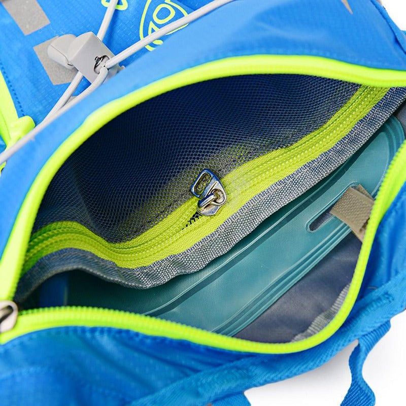 Wautton 15L ultralight cycling backpack in water-resistant nylon with breathable mesh shoulder straps — view 5