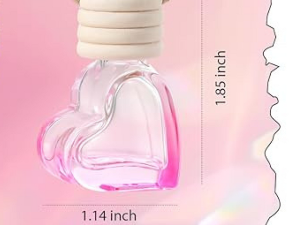 Glass hanging car freshener bottle with wooden cap and hanging rope, showcasing amber liquid inside. — view 5