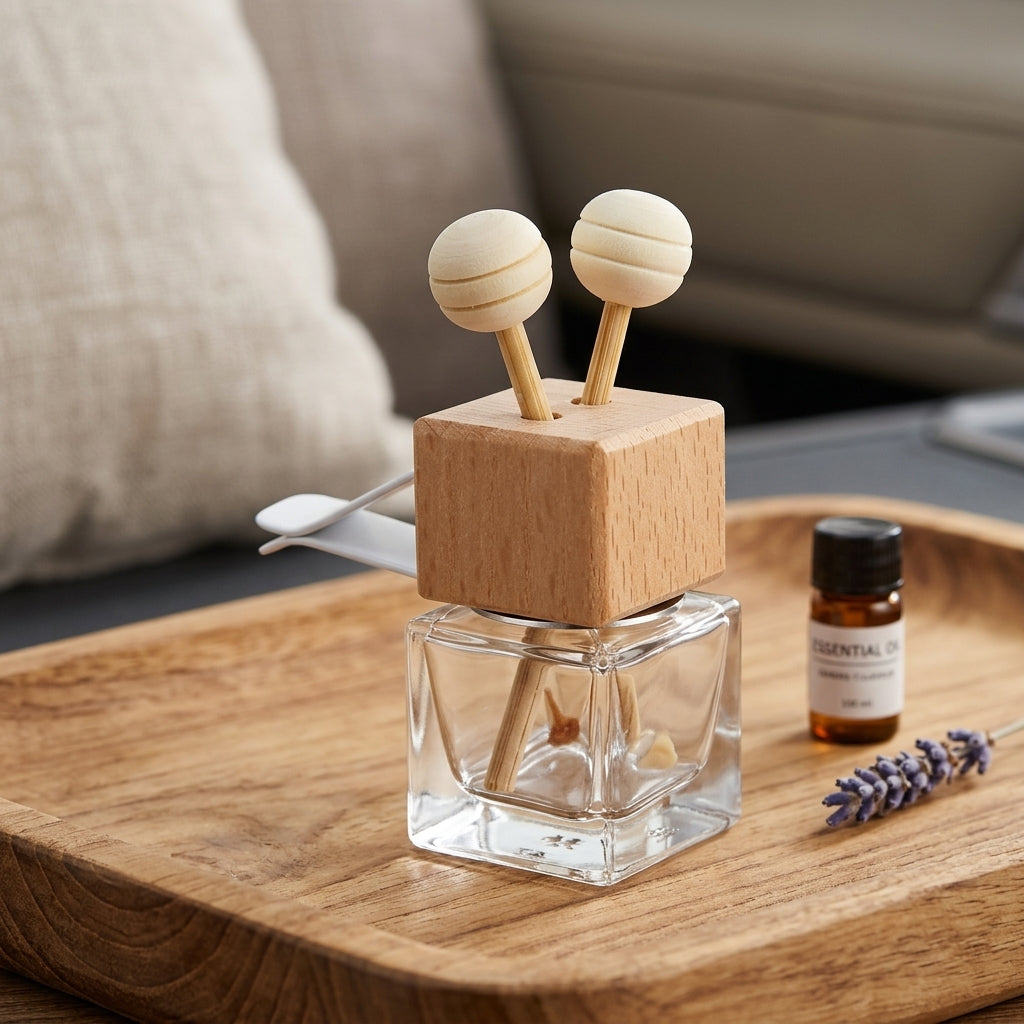 Bold & Masculine Vent Car Diffuser – Wood, Amber & Smoke-2